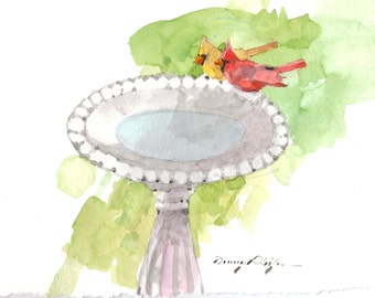 Print   "Bird Bath"