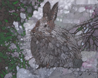 Snow Bunny   /print