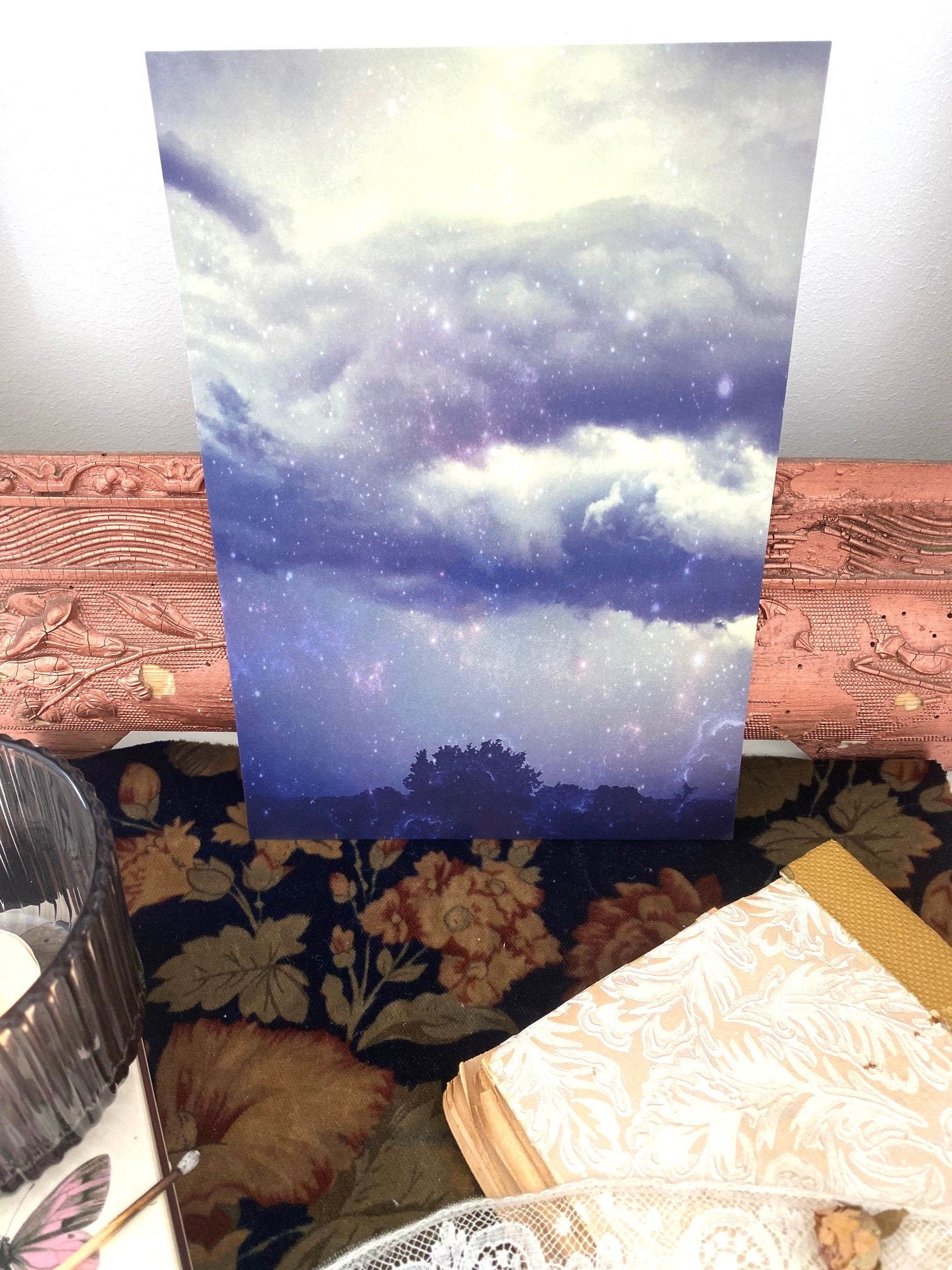 Affiche | Photo Illustration Art Print Orage en Béarn Pyrénées Pau