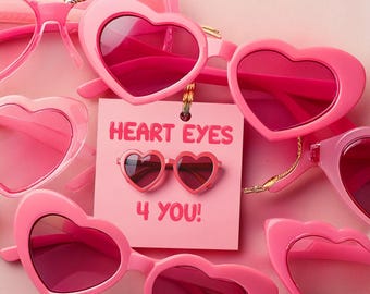 Heart Eyes Valentine Gift Tag with *BONUS* Perfect Pair Tag Design Included