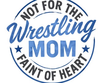 Fierce Wrestling Mom Graphic | Digital Download PNG