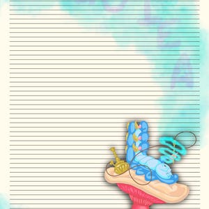 funky caterpillar stationary