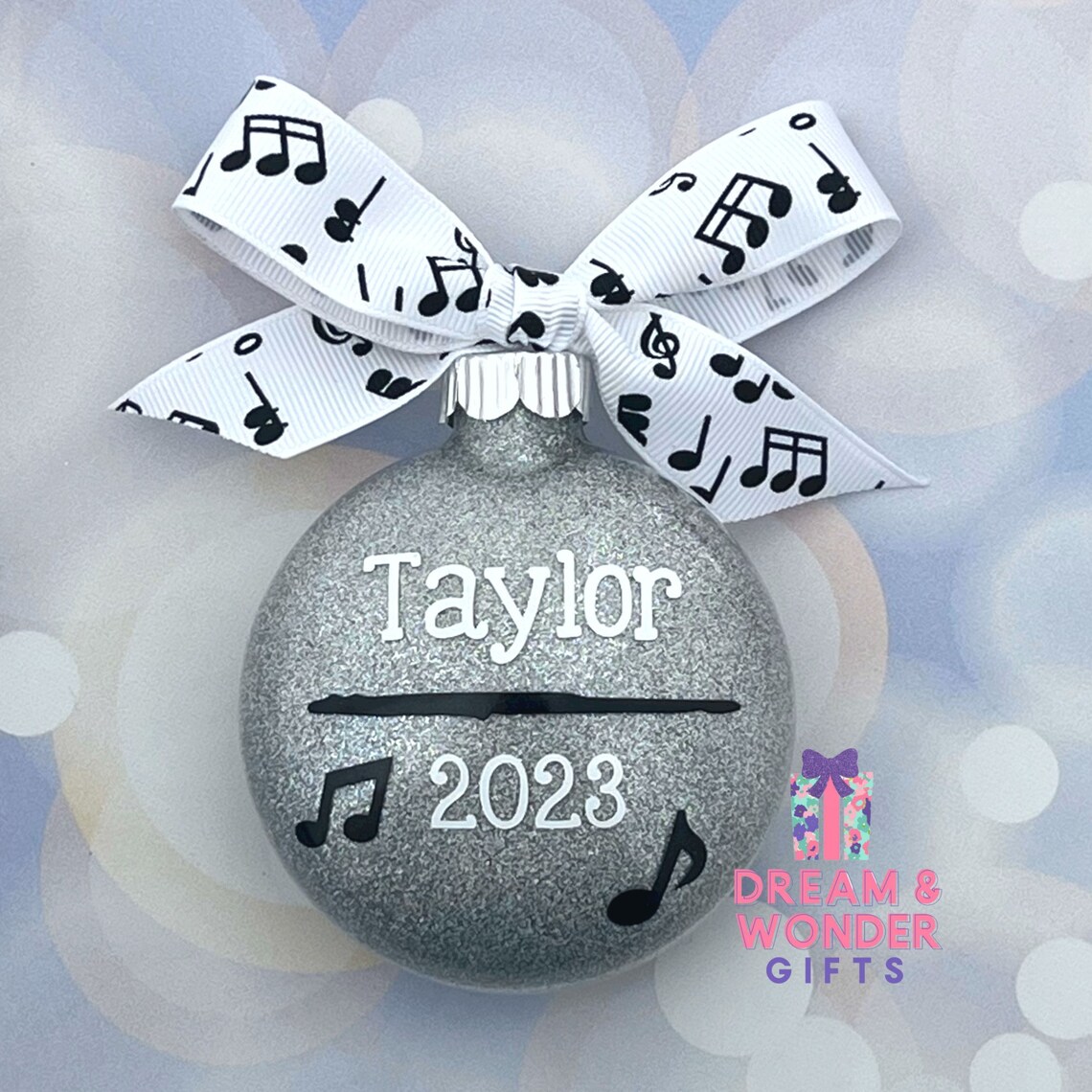 Flute Personalized Christmas Ornament Etsy