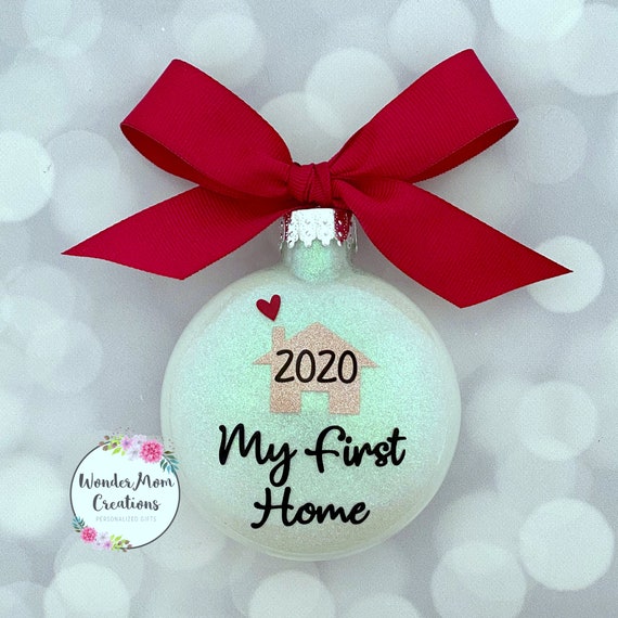 My First Home Christmas Ornament Etsy