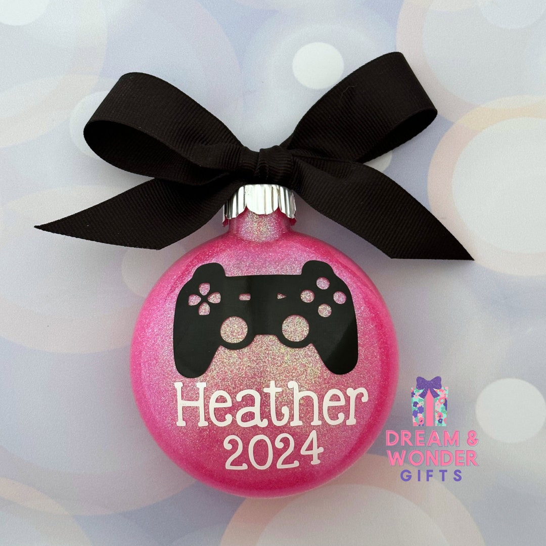 Video Gamer Personalized Christmas Ornament - Etsy