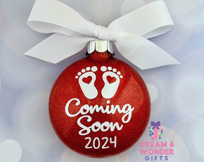 Coming Soon 2024 Christmas Ornament Etsy