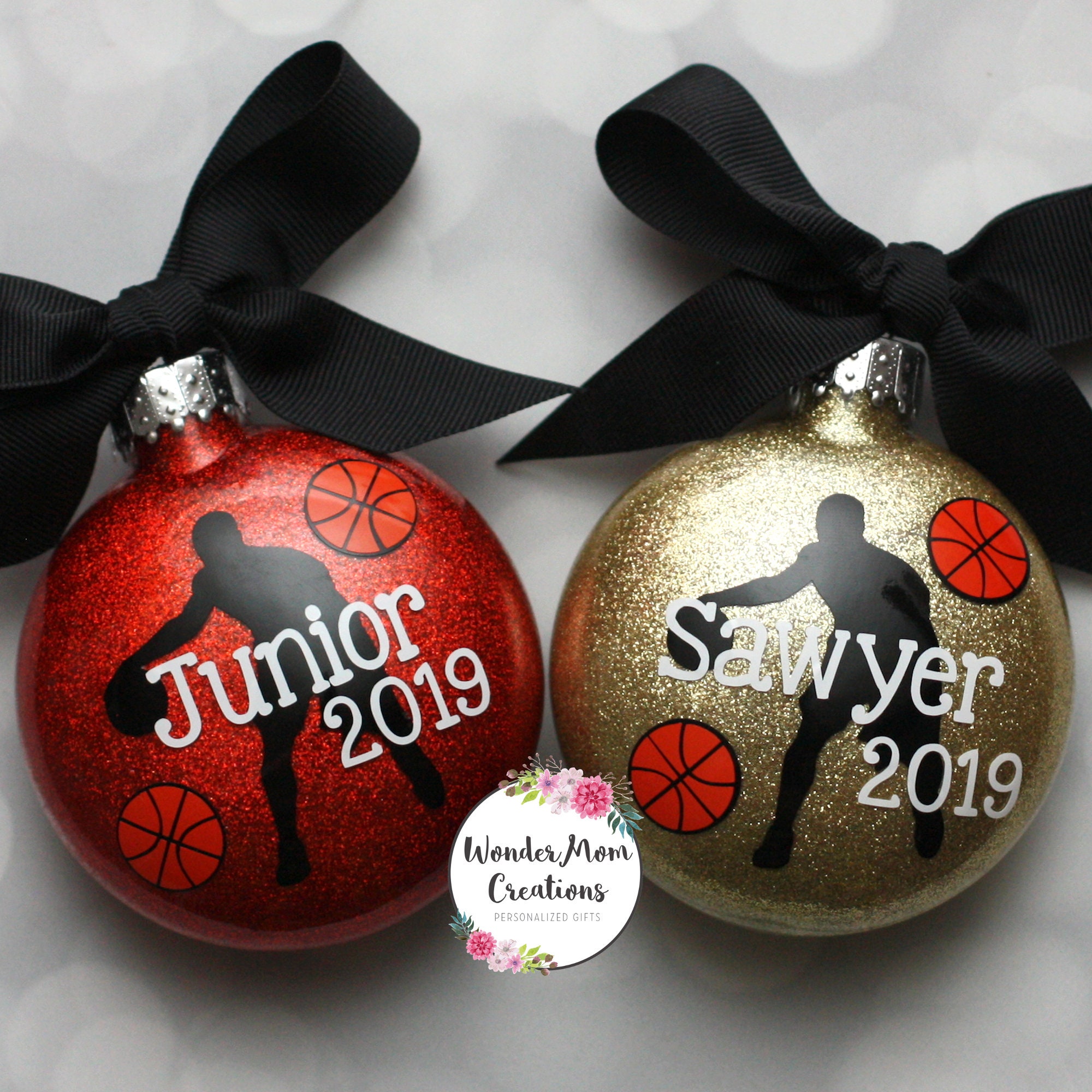 Basketball Player Personalized Ornament Basketball Coach Etsy