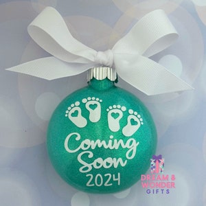 Coming Soon Twins 2025 Christmas Ornament