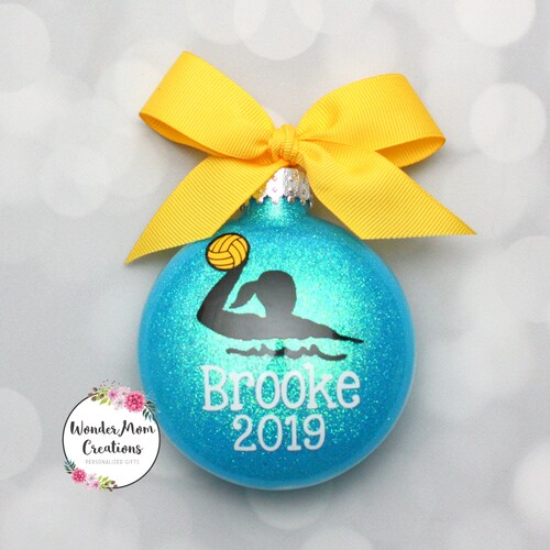 Personalized Water Polo Christmas Ornament/male Water Polo Etsy