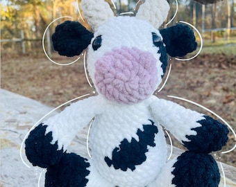 Crochet Cow Plushie