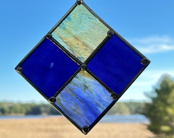 Deep Coast – Stained Glass Panel