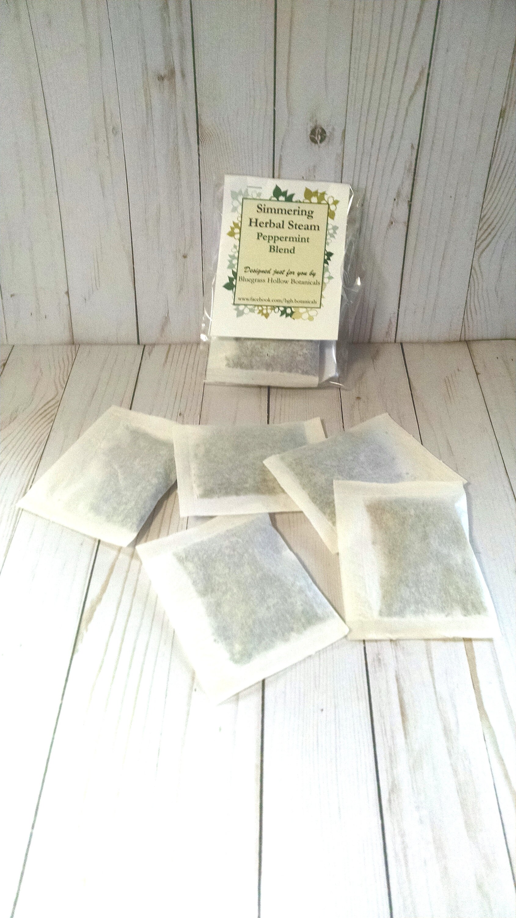 Peppermint and Eucalyptus Simmering Potpourri Bath Tea Etsy