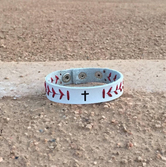 baseball seam bracelet
