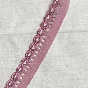 weiche Stretch elastische Oberfläche 1/4" Bindung und 1/4" bestickte Kante