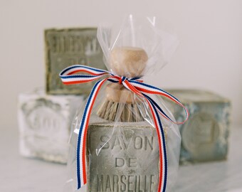 French Soap Gift Bundle | Savon de Marseille | Christmas Gift for Mom | Handmade Soap | Kitchen Gift Basket | Hostess Gift | Motherful Gift