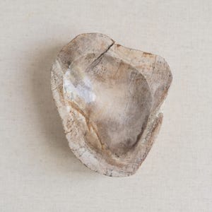 Stone Decorative Tray, Petrified Wood, Marble Bowl, Vintage Stone Bowl, Rustic Bowl, Coffee Table Accessories, Catchall, Marble Stone Dish