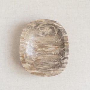 Stone Decorative Tray, Petrified Wood, Marble Bowl, Vintage Stone Bowl, Rustic Bowl, Coffee Table Accessories, Catchall, Marble Stone Dish