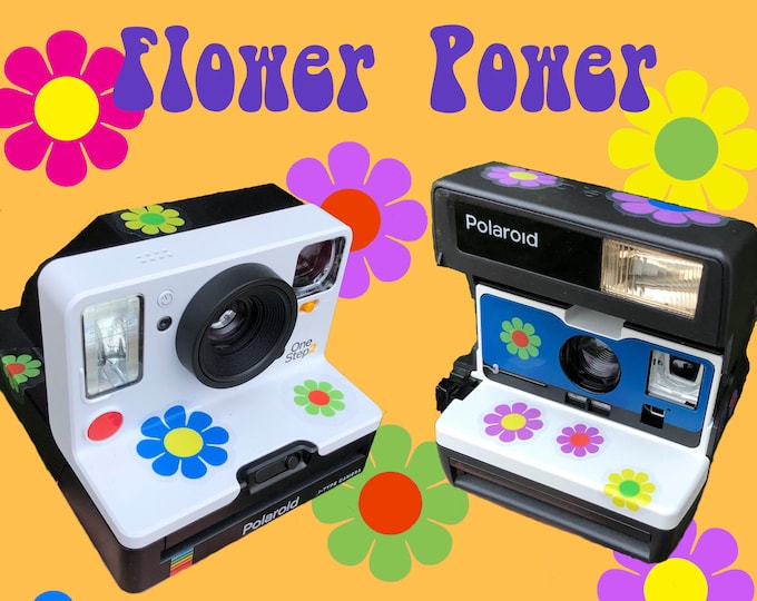 Flower Power Daisy Pack for your Polaroid - Transparent or White border versions available