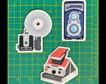 3 Vintage camera's Magnet-Breng uw Polaroid vangt en andere creaties naar uw koelkast en meer