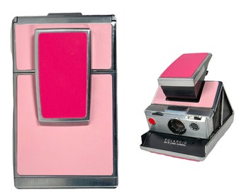 SX70 Model 1 - Rebuild, New Two Pinks Skins, Updated to use 600 Type film cartridges