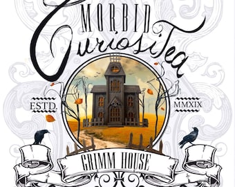 FALL Caramel Apple "Grimm House" Morbid CuriosiTea  LARGE 3oz