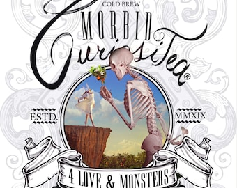 LAST COLD BREW Blood Orange/Hibiscus  "4 Love & Monsters" Herbal Tea