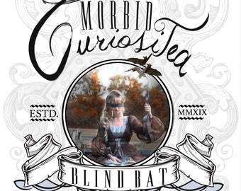 Earl Grey Morbid CuriosiTEA "BLIND BAT" LARGE 3OZ