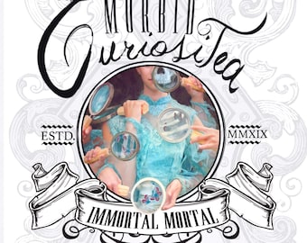 LAST Immunity Boosting Elixir  Morbid CuriosiTEA "Immortal Mortal" LOW CAFFEINE Loose Leaf
