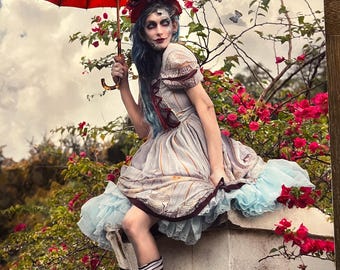 Wallflower 12x36 print by Lissa Hatcher signed and numbered on archival rag paper