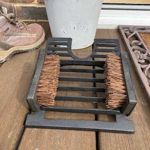 Cast iron boot scraper brush and jack discount