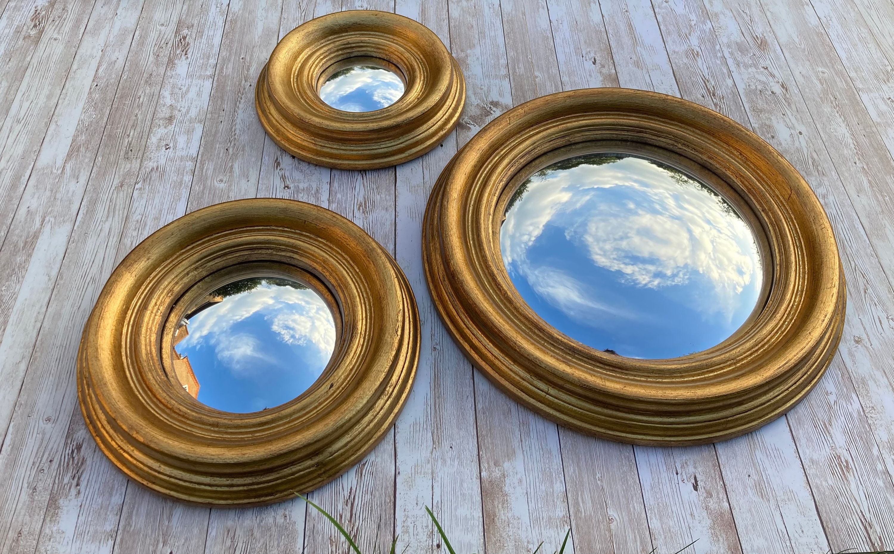 Convex Wall Mirror / Convex Glass / Fisheye Porthole Mirror / Etsy UK