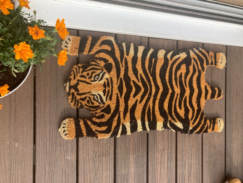 SurreyHillsDecor Tiger Door Mat - Thumbnail 3