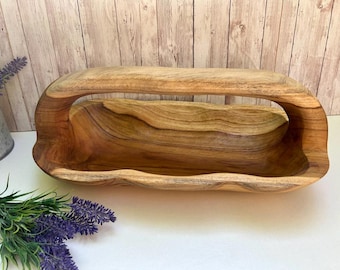 Trug / Flower Basket / Vegetable Holder / Wooden Trug / Garden Basket /  Vegetable Basket /Trugg / Gardeners Allotment / Can Be Personalised