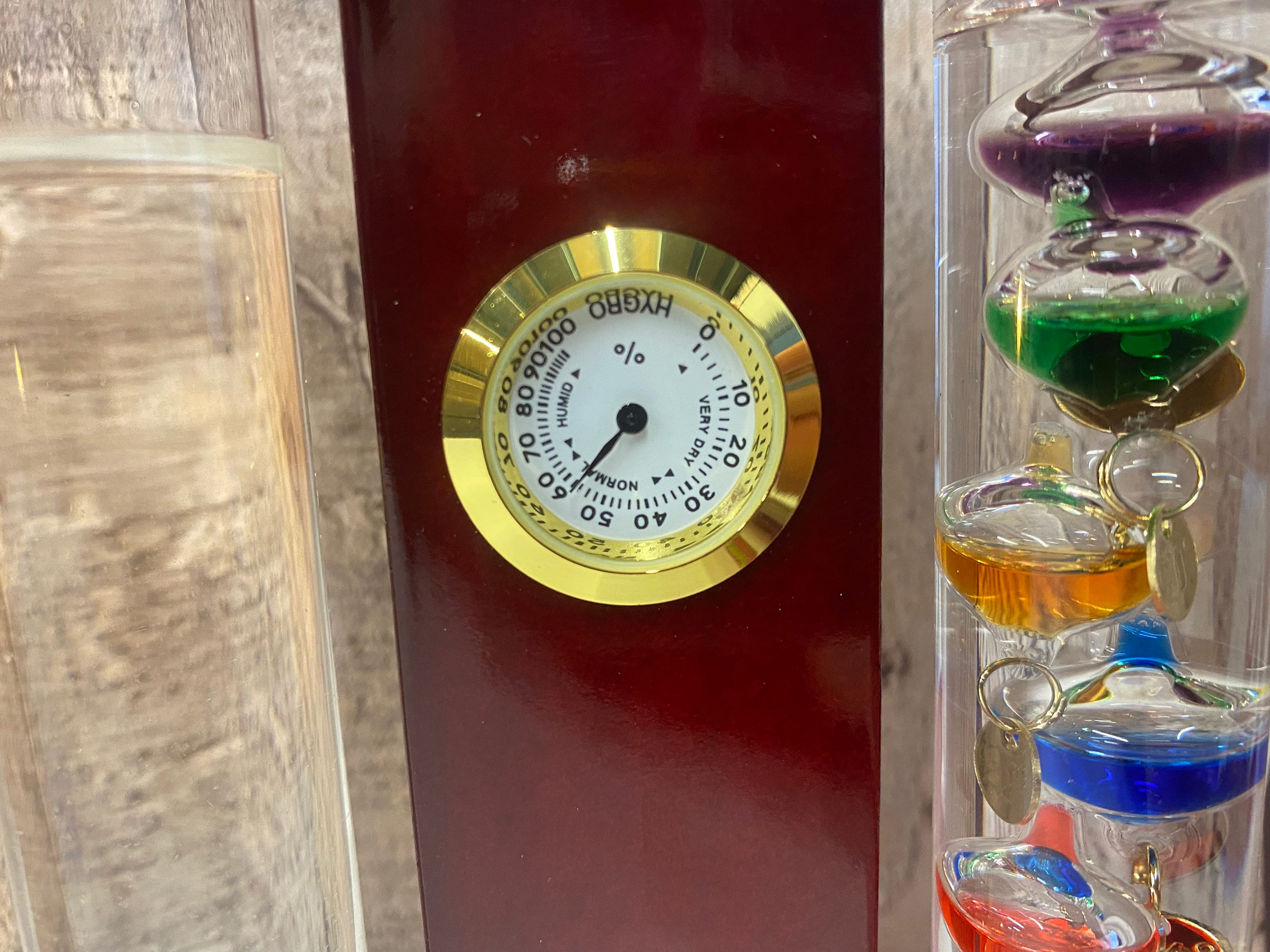 Galileo Thermometer / Storm Glass / Indoor Weather Station / Etsy UK