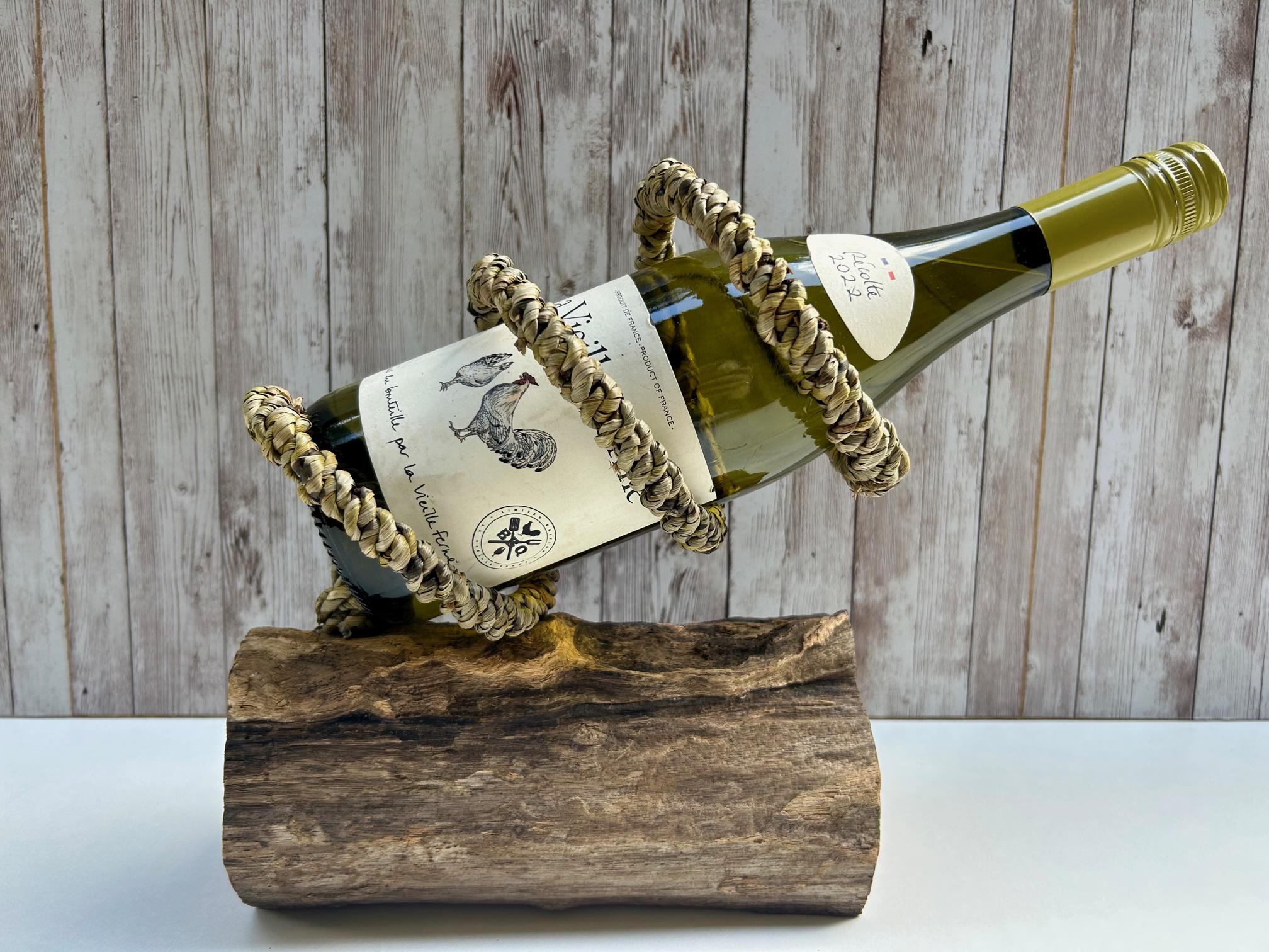 Driftwood wine rack sale