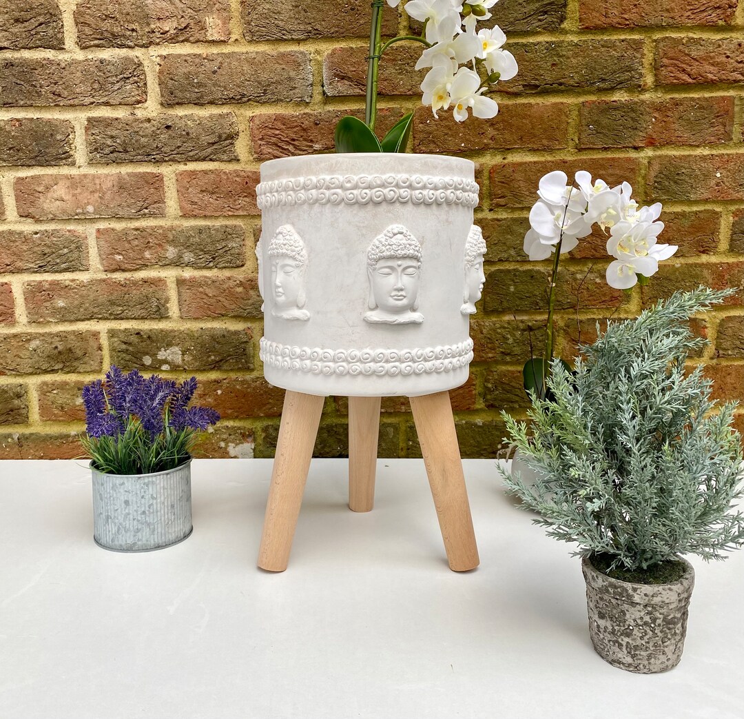 Buddha Planter / Buddha Plant Pot / Buddha Flower Pot / Plant Etsy