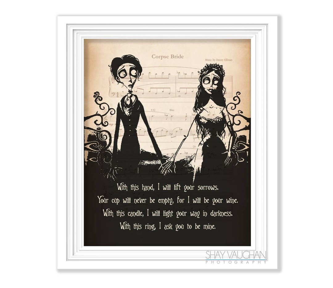 Corpse Bride Print Victor and Emily Art Print with This - Etsy Corpse Bride Print Victor and Emily Art Print with This - Etsy