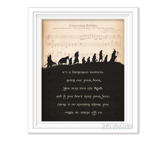 Lord of the Rings: The Fellowship of the Ring Fine Art Print by