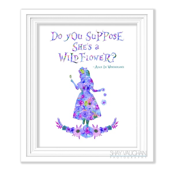 Do You Suppose Shes a Wildflower Print - Etsy