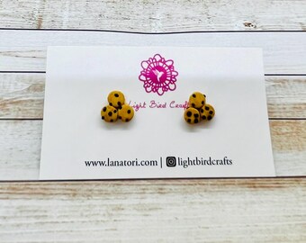 Chocolate Chip Cookie Studs (3 stack)