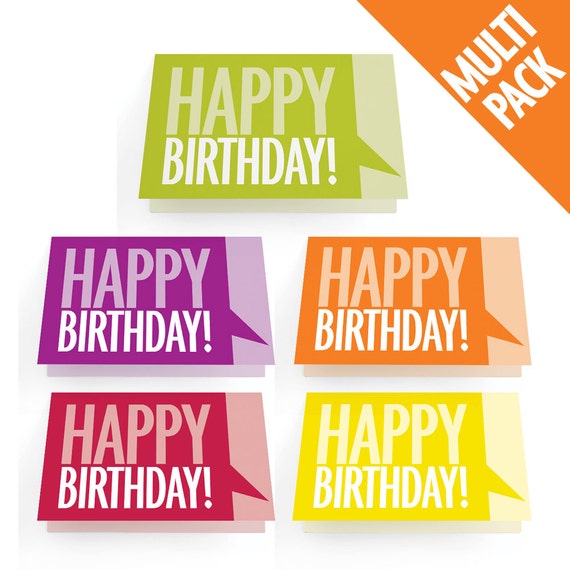 multi pack of 10 business birthday cards business happy birthday cards