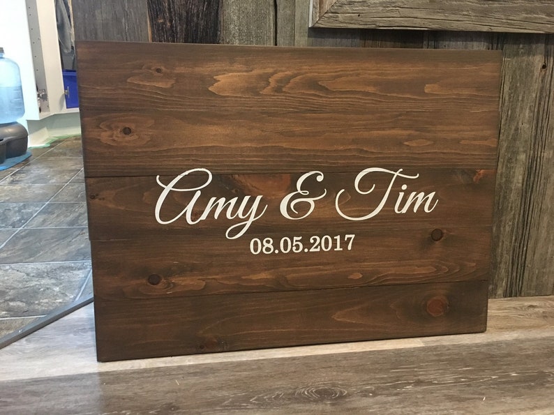 Guestbook Idea Wedding Guest Book Custom Wooden Wedding Etsy Canada