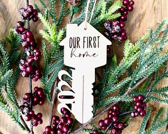 First Christmas in New House Ornament / Christmas Ornament for New Couple / Housewarming Ornament / New Home Ornament / Stocking Stuffer