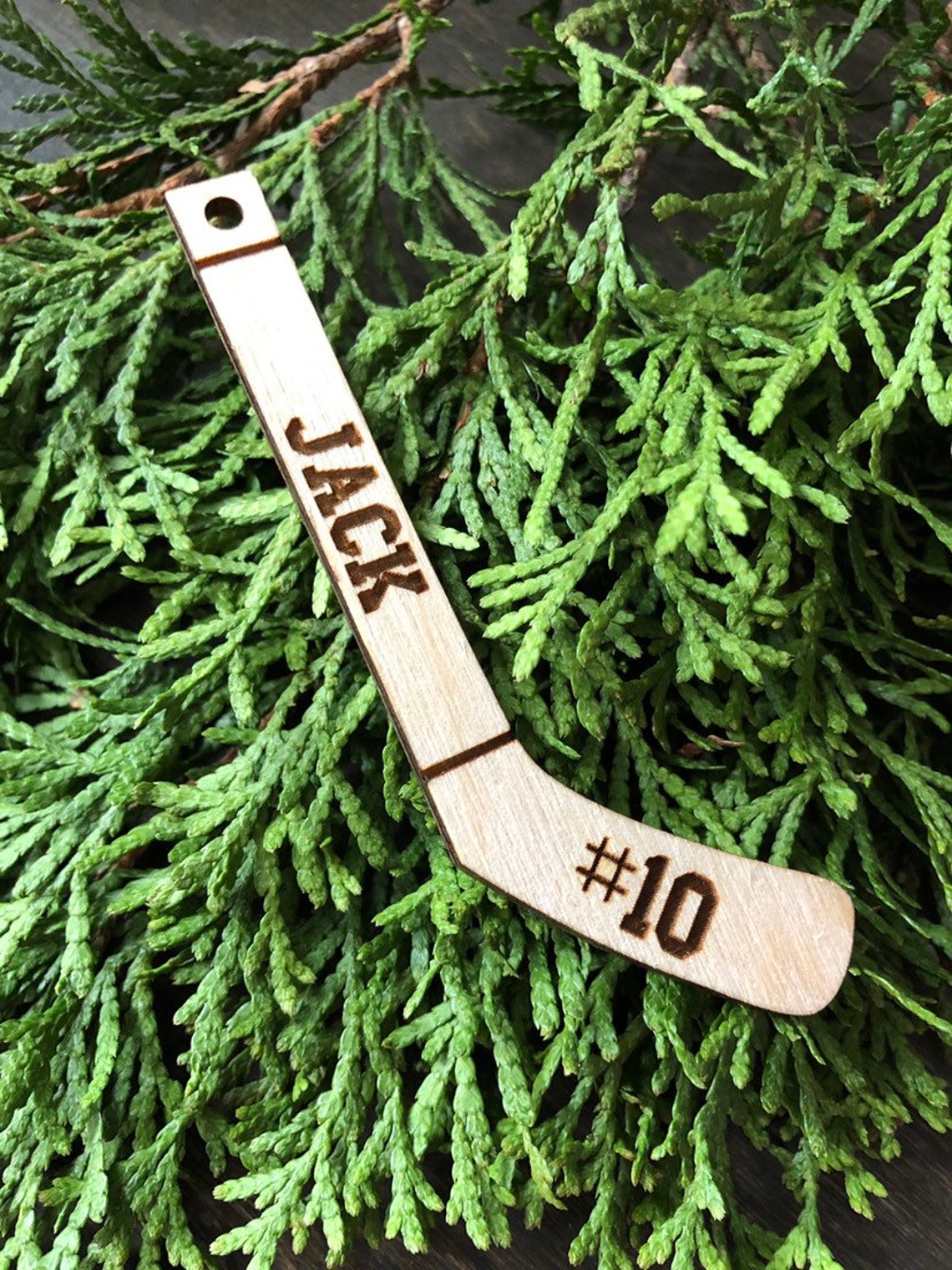 Hockey Stick Ornaments/Hockey Ornaments/Hockey Decor Etsy