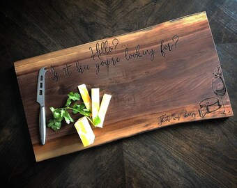 Is It Brie You're Looking For? | Charcuterie Board | Engraved | Personalized Cheese Board | Unique Gift | Housewarming