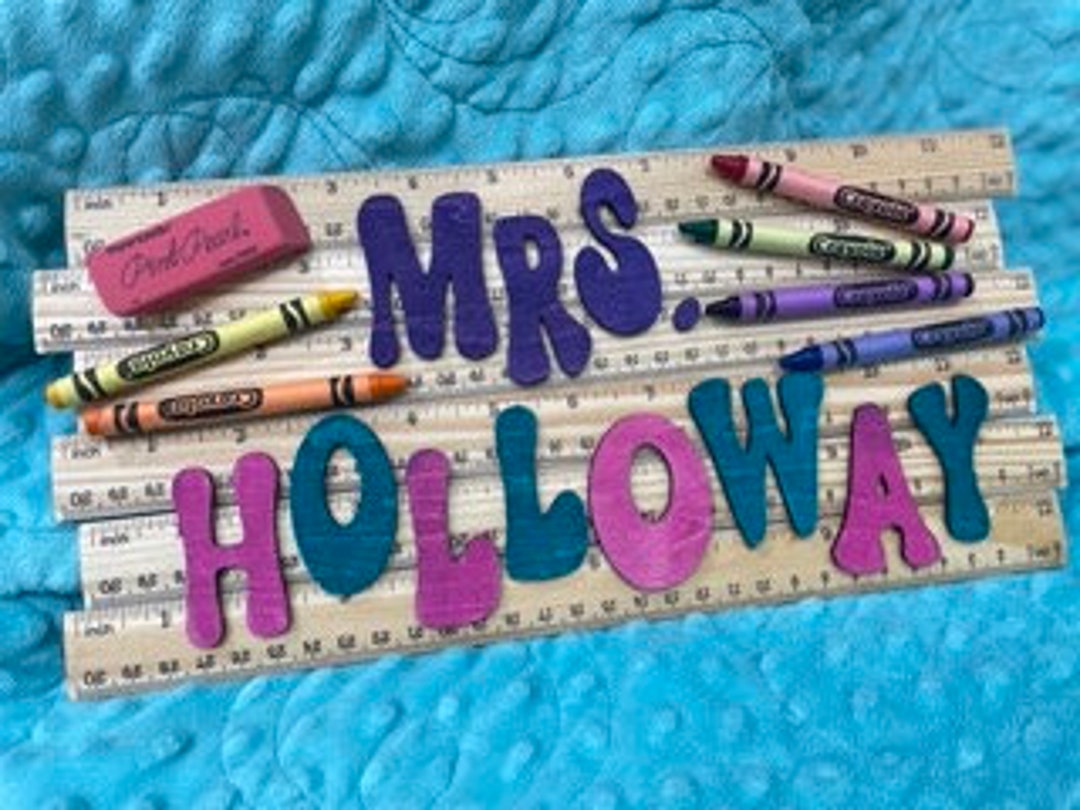 Classroom Ruler Door Hanger - Etsy