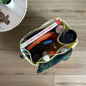 Purse Organizer For Neverfull MM | Designer Handbag Organizer | Tote Bag Organizer | Handbag Insert | Fast Shipping From The US
