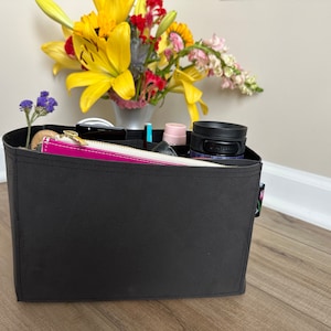 Neverfull MM Suedette Leather Purse Insert | Designer Handbag Organizer | Tote Bag Insert | Fast Shipping From The US