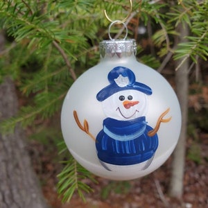 Personalisierte Polizist Weihnachten Ornament handbemalt Geschenk