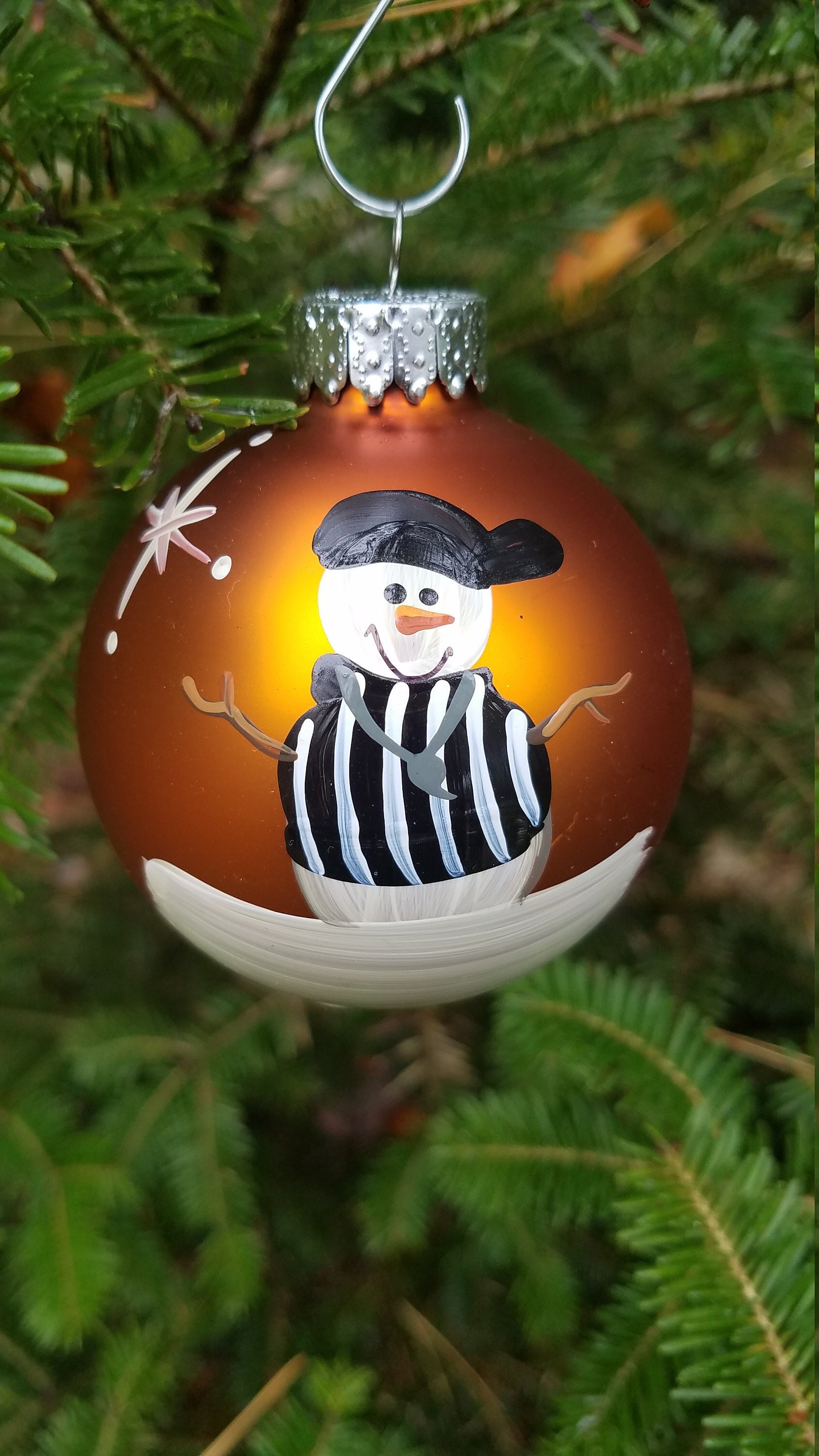 Referee Christmas Ornament 